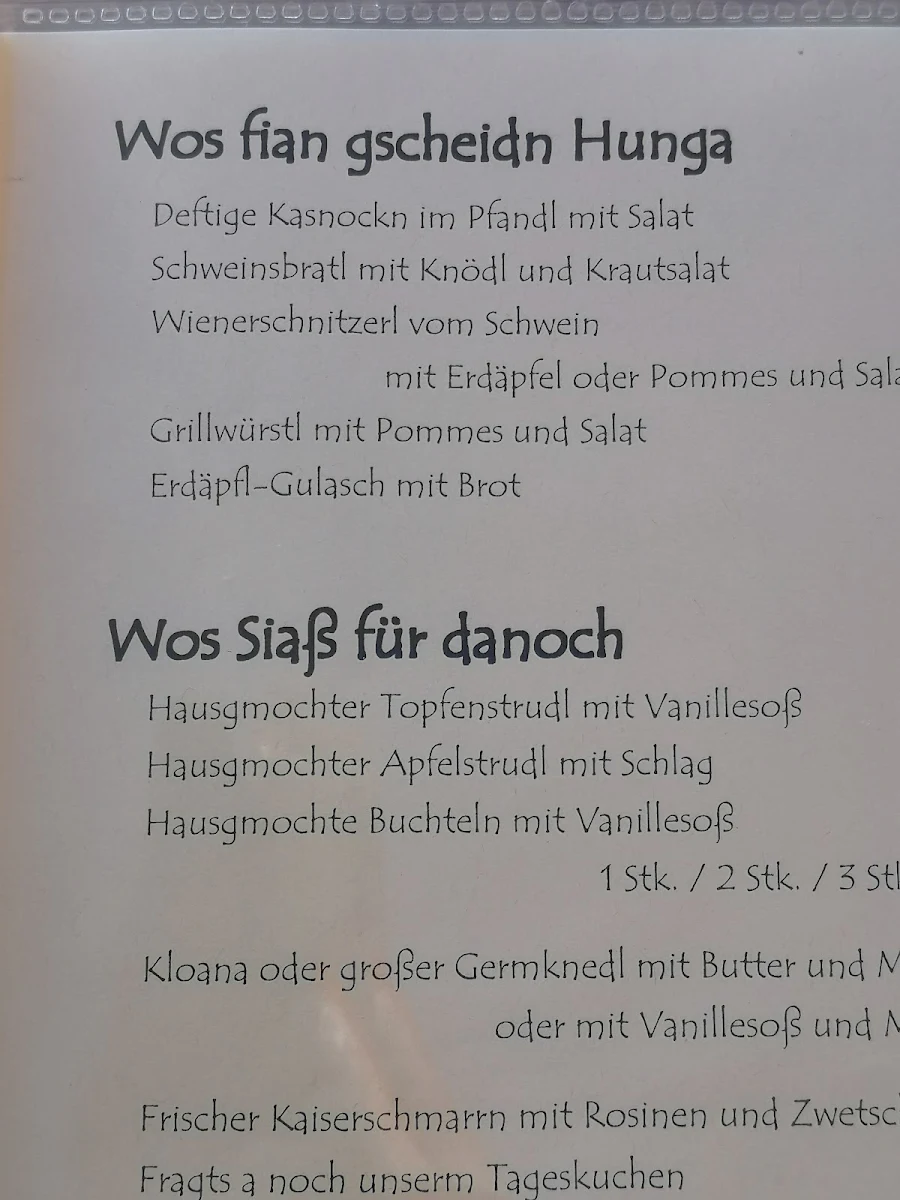 Speisekarte photo 9