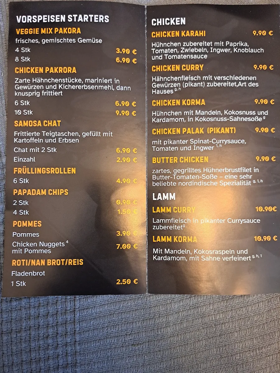 Speisekarte photo 1