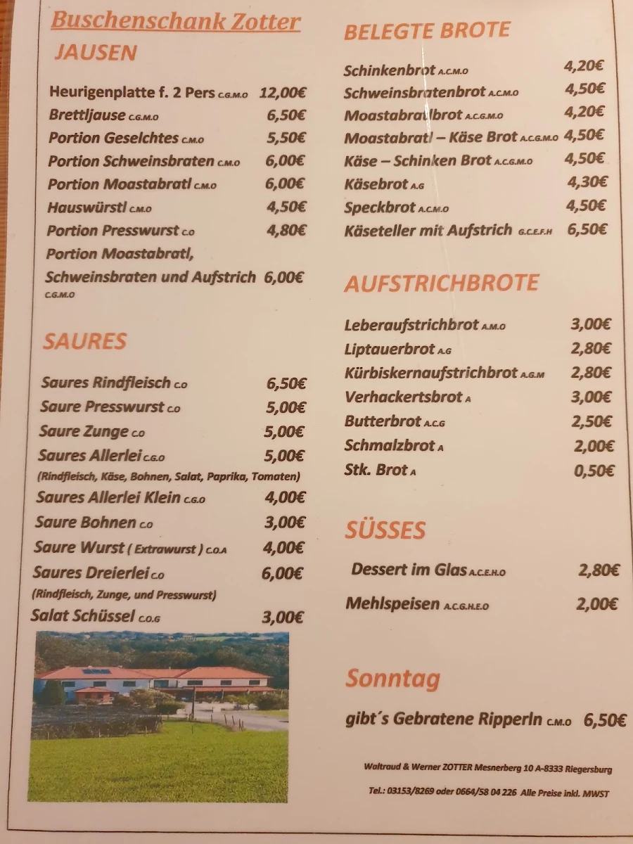 Speisekarte photo 4