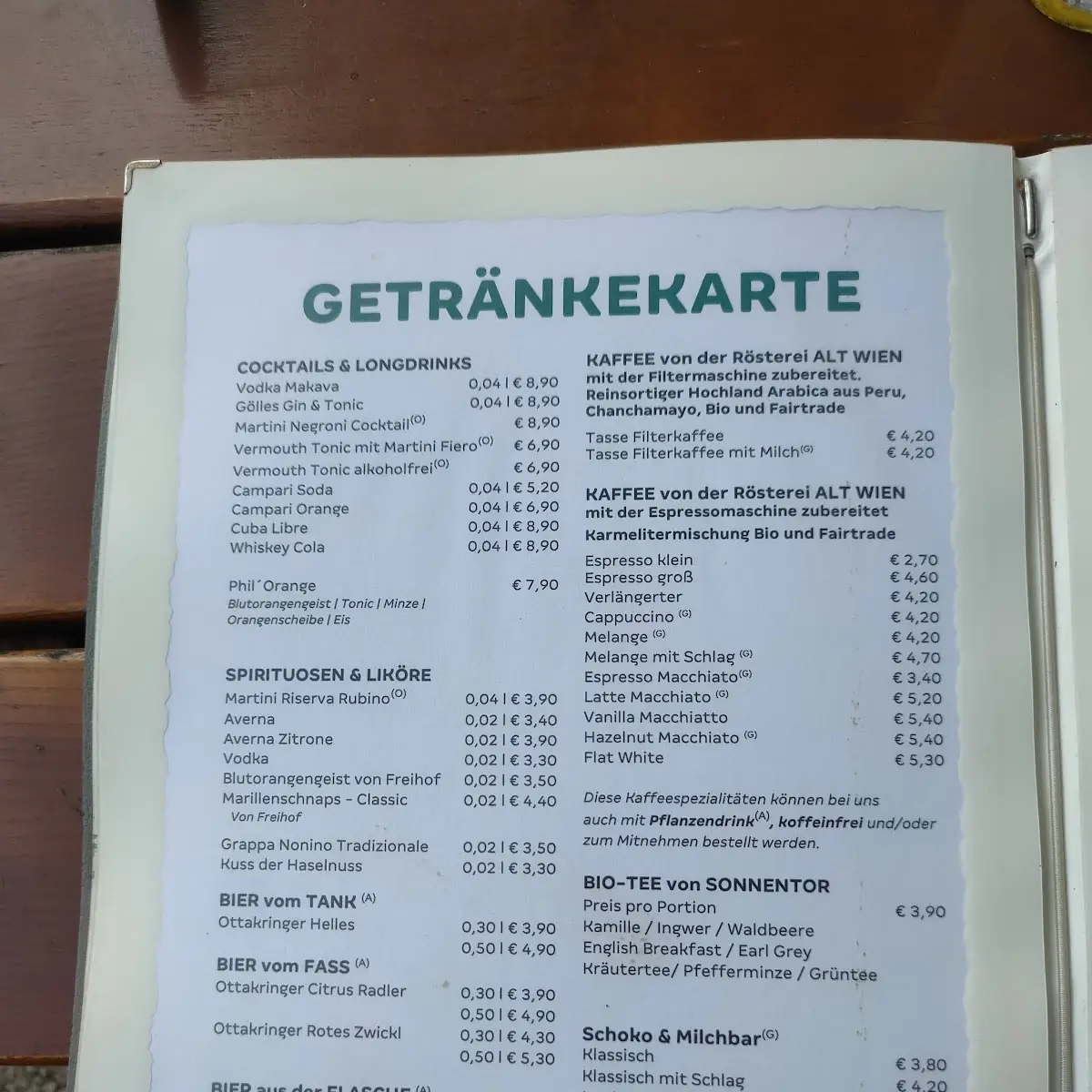 Speisekarte photo 10