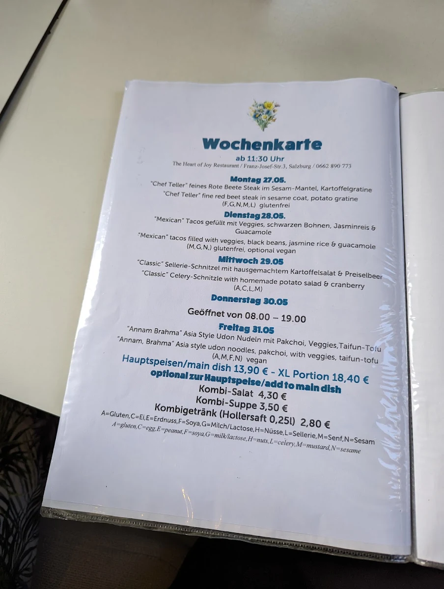 Speisekarte photo 2