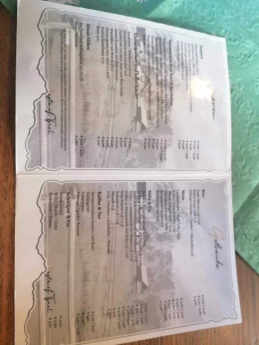 Speisekarte photo 6