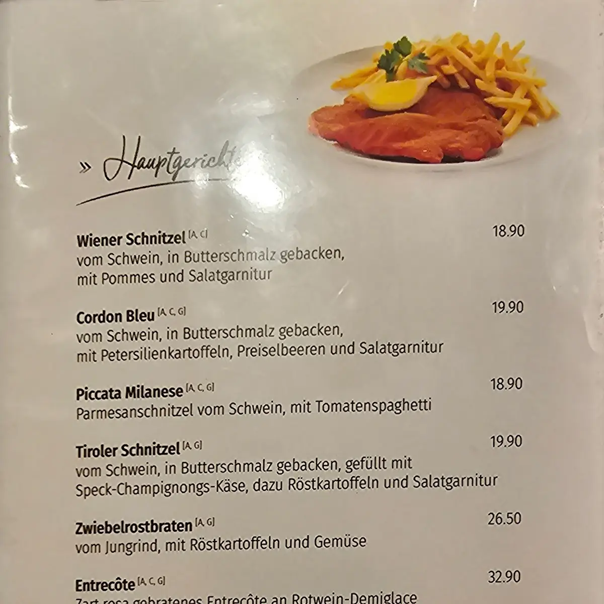 Speisekarte photo 4
