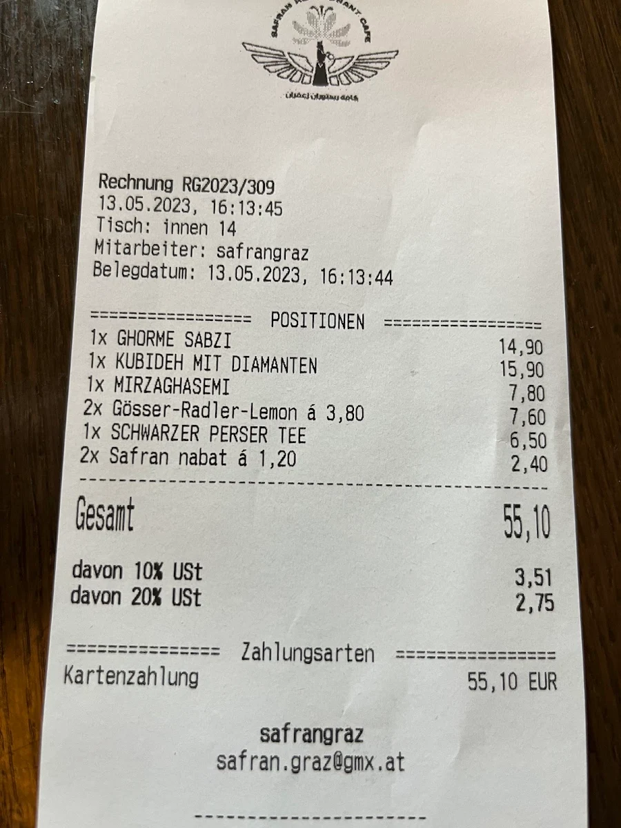 Speisekarte photo 5