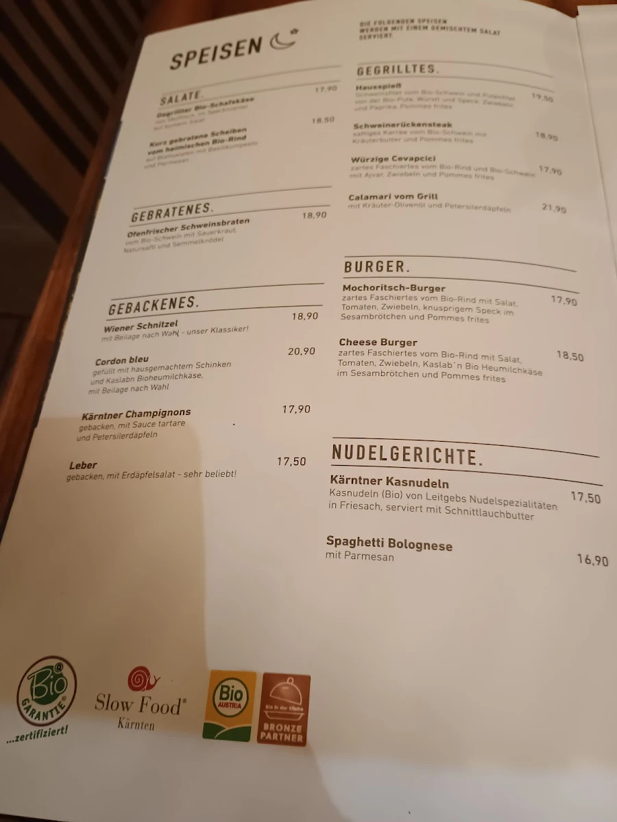 Speisekarte photo 1