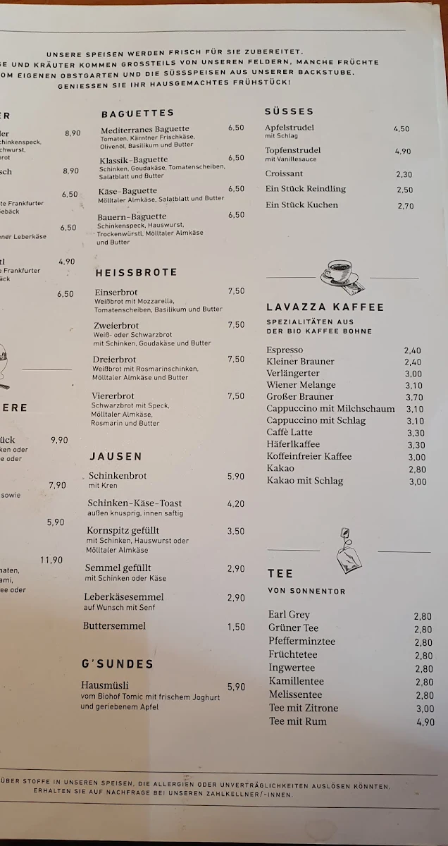Speisekarte photo 8