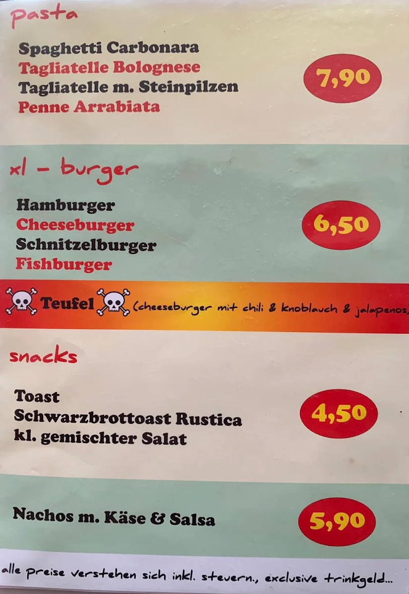 Speisekarte photo 5