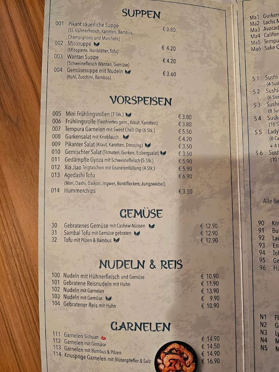 Speisekarte photo 3