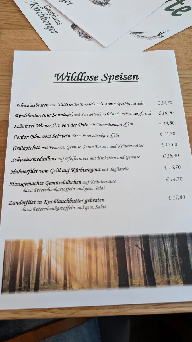 Speisekarte photo 1