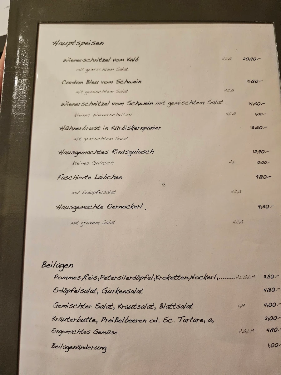Speisekarte photo 7