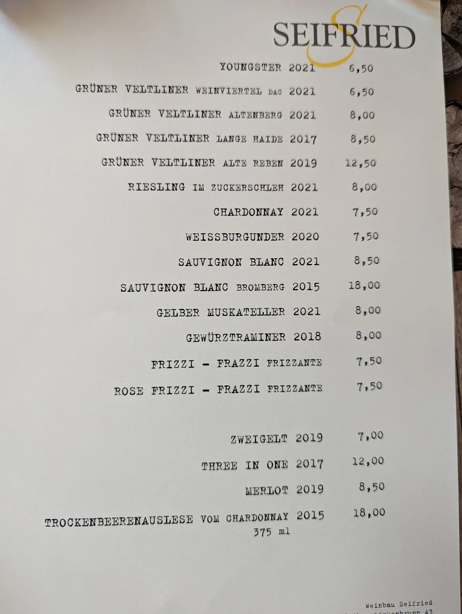 Speisekarte photo 1