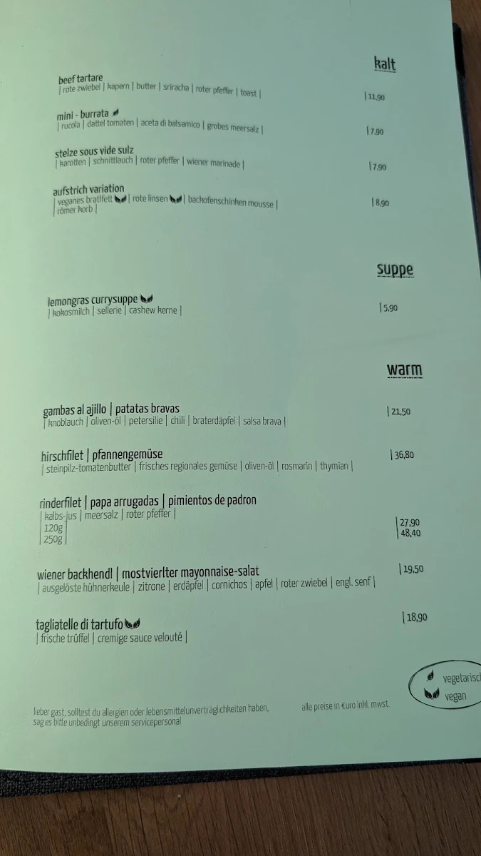 Speisekarte photo 7
