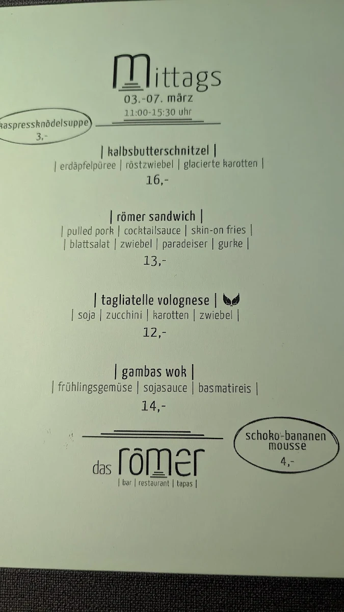Speisekarte photo 9