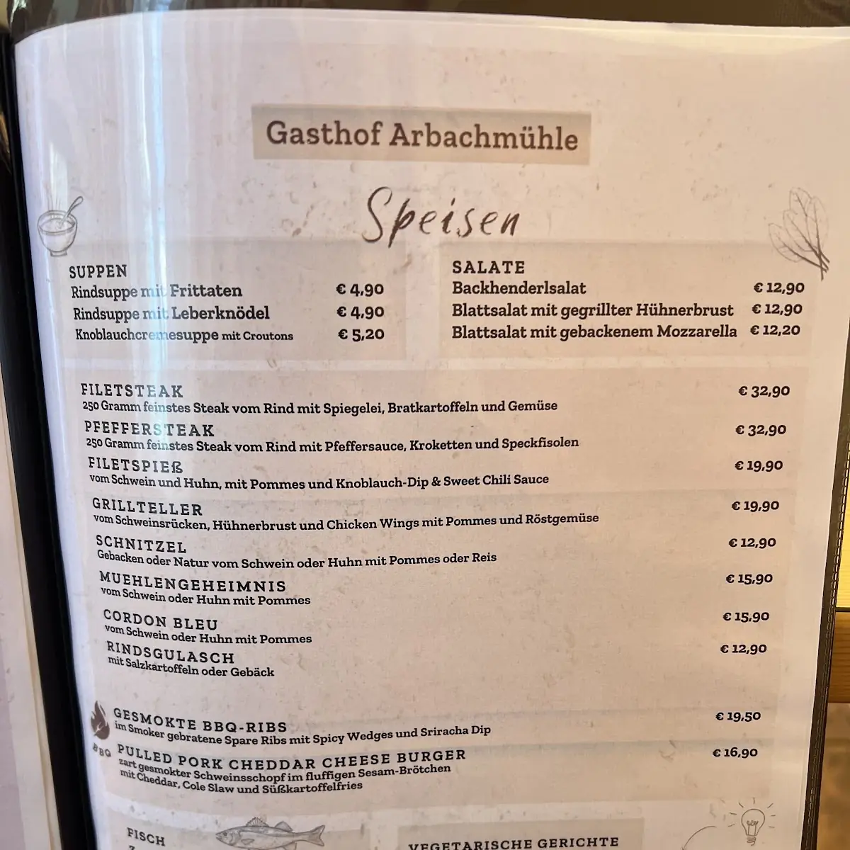 Speisekarte photo 1