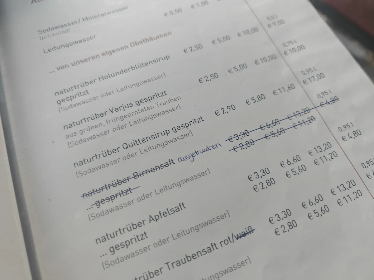 Speisekarte photo 3