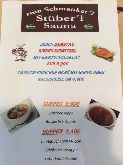 Speisekarte photo 1