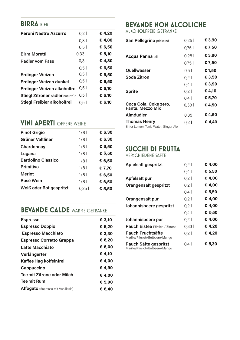 Speisekarte photo 2