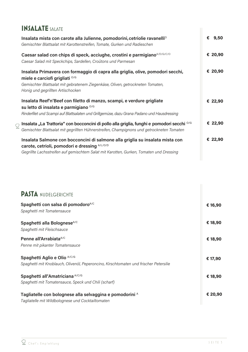 Speisekarte photo 4