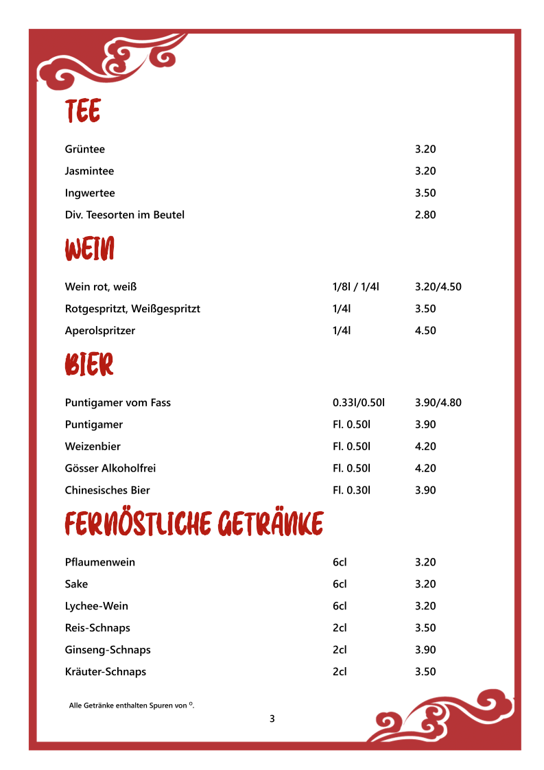 Speisekarte photo 9