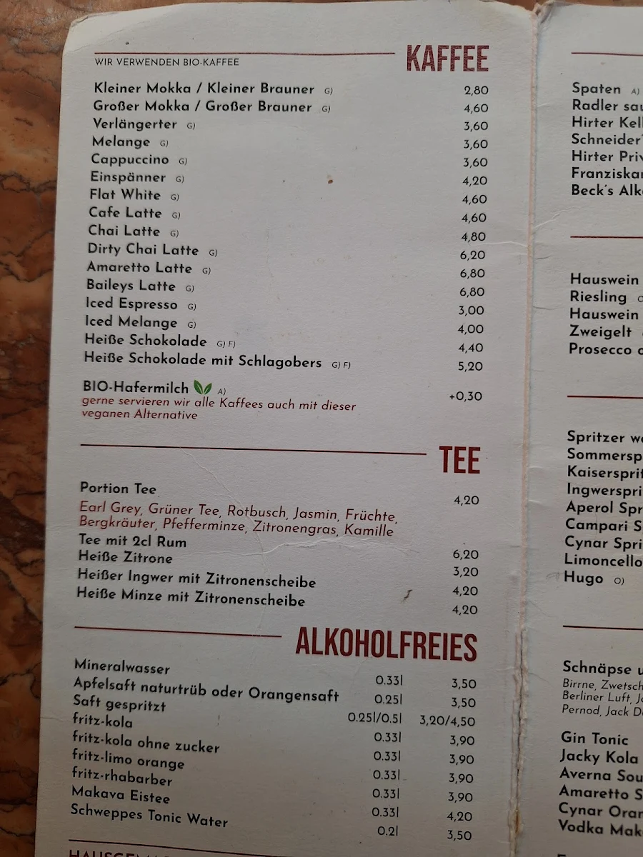 Speisekarte photo 9