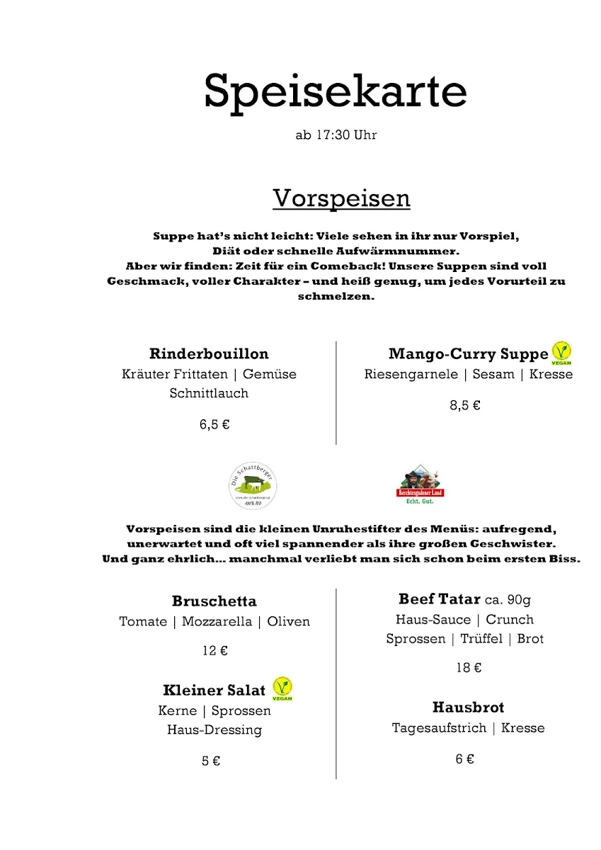 Speisekarte photo 4