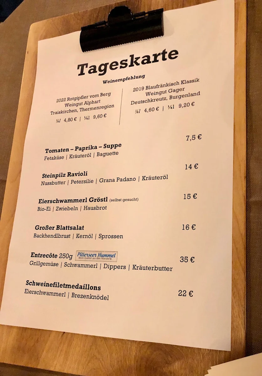 Speisekarte photo 9