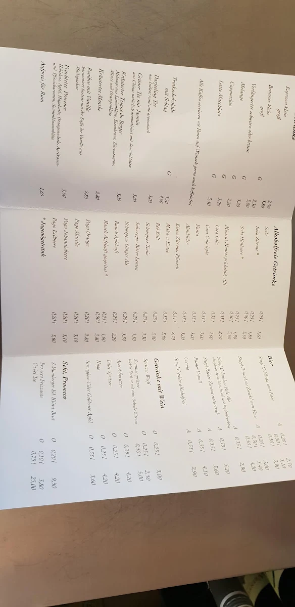 Speisekarte photo 1