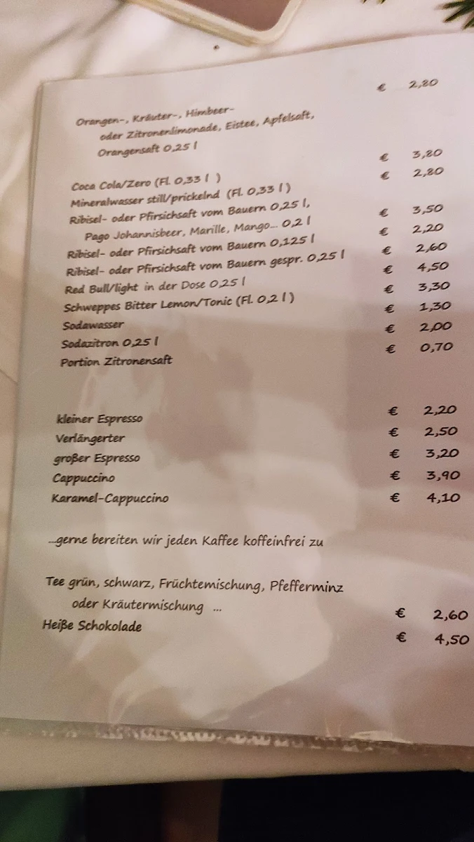 Speisekarte photo 1
