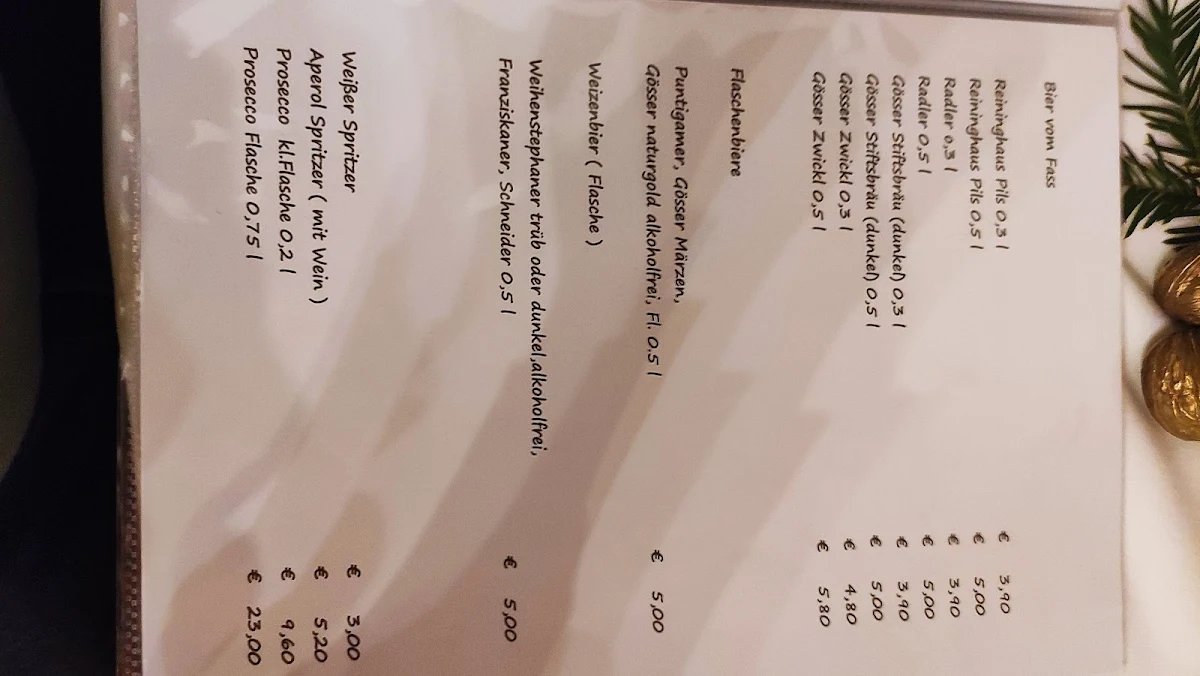 Speisekarte photo 3