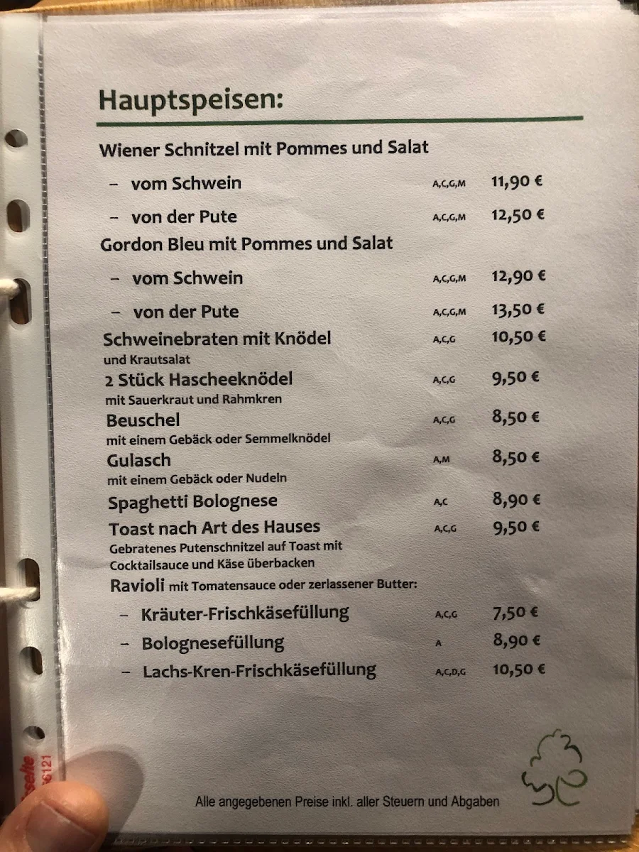 Speisekarte photo 2