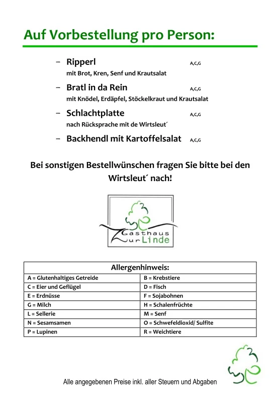 Speisekarte photo 3