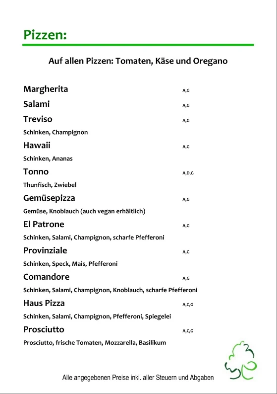 Speisekarte photo 7