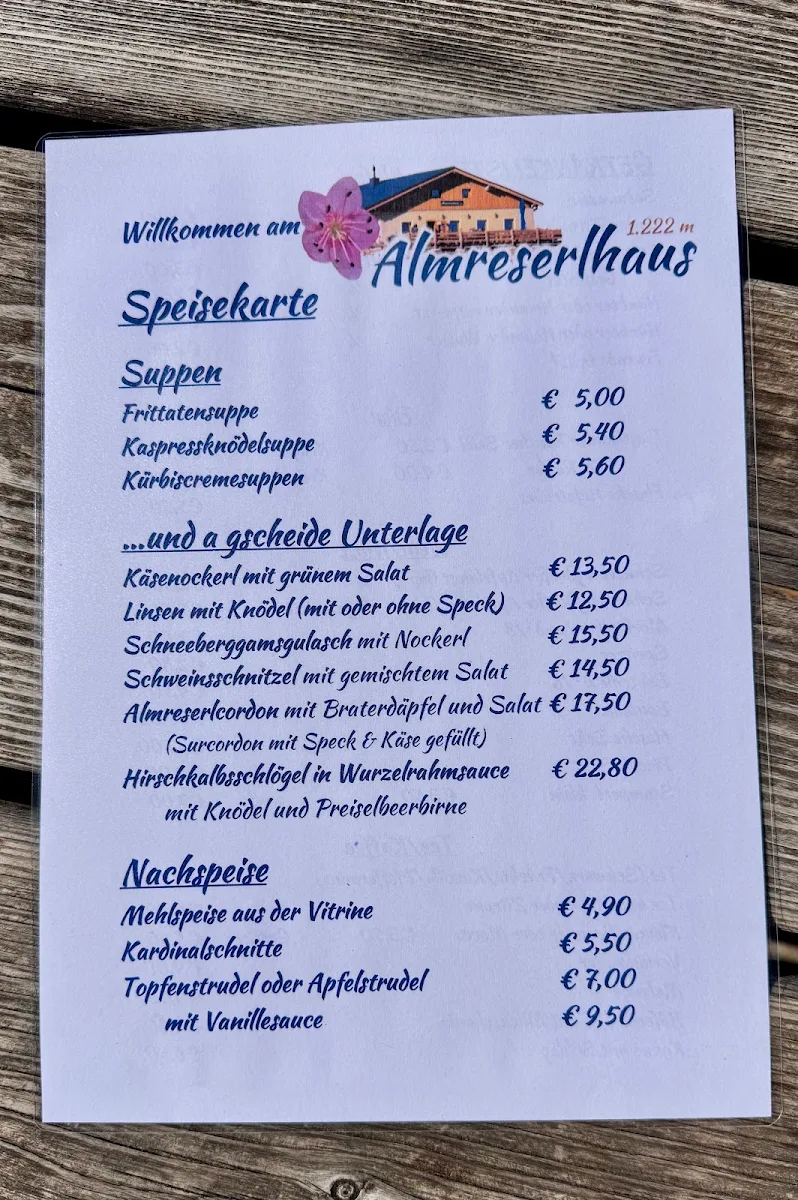 Speisekarte photo 1