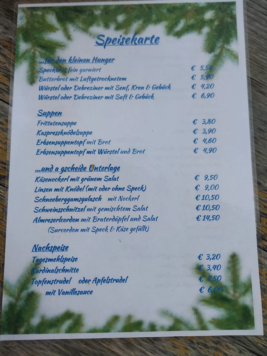 Speisekarte photo 5