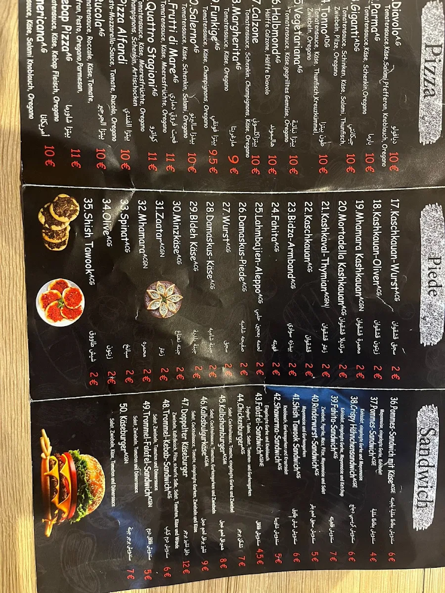 Speisekarte photo 2