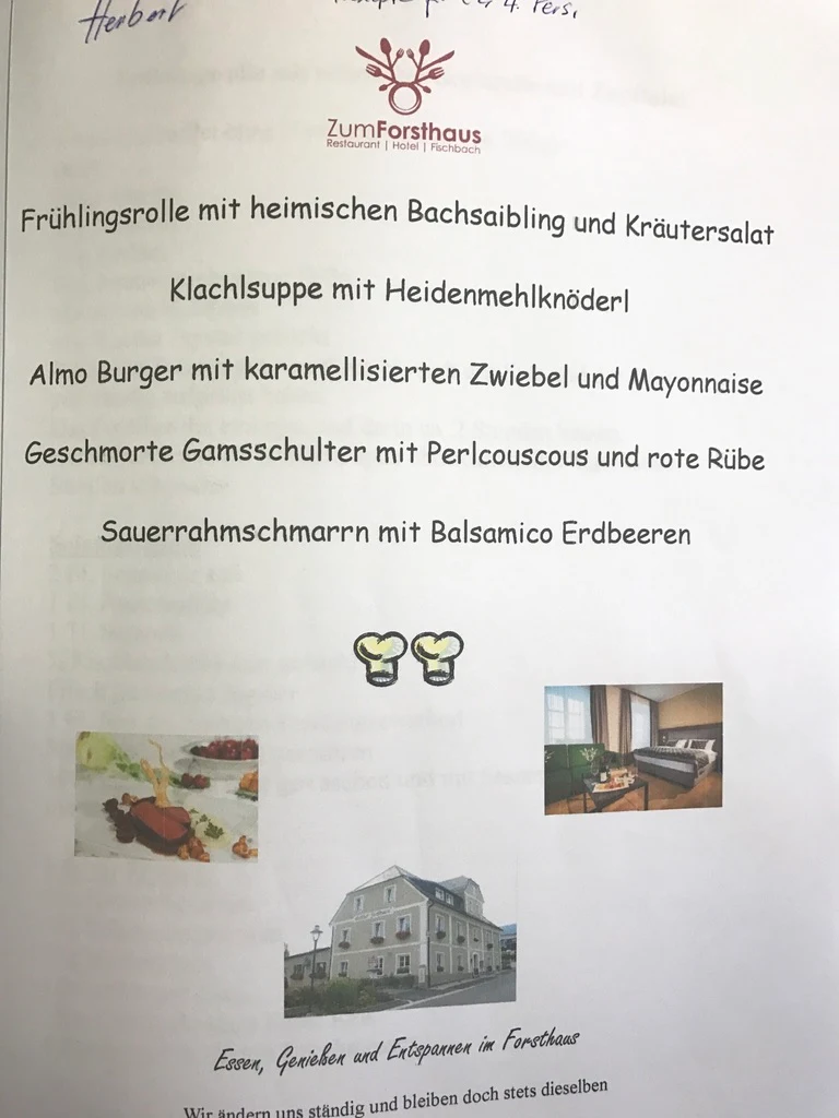 Speisekarte photo 4