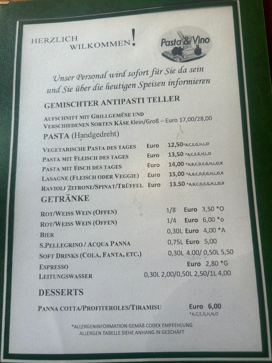 Speisekarte photo 2