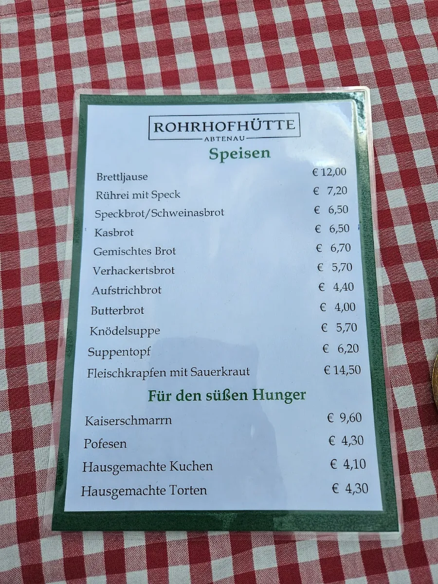 Speisekarte photo 1