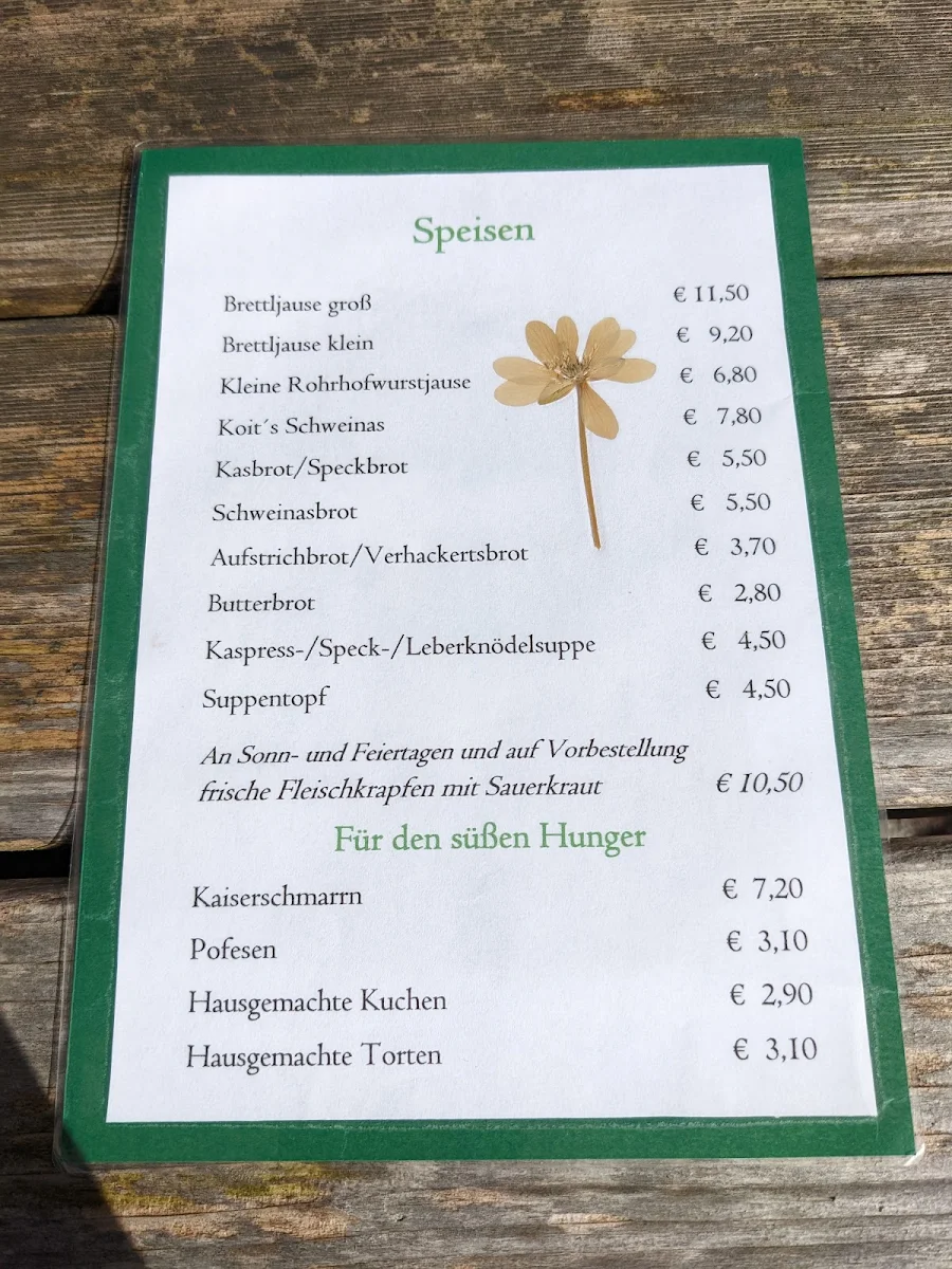 Speisekarte photo 2