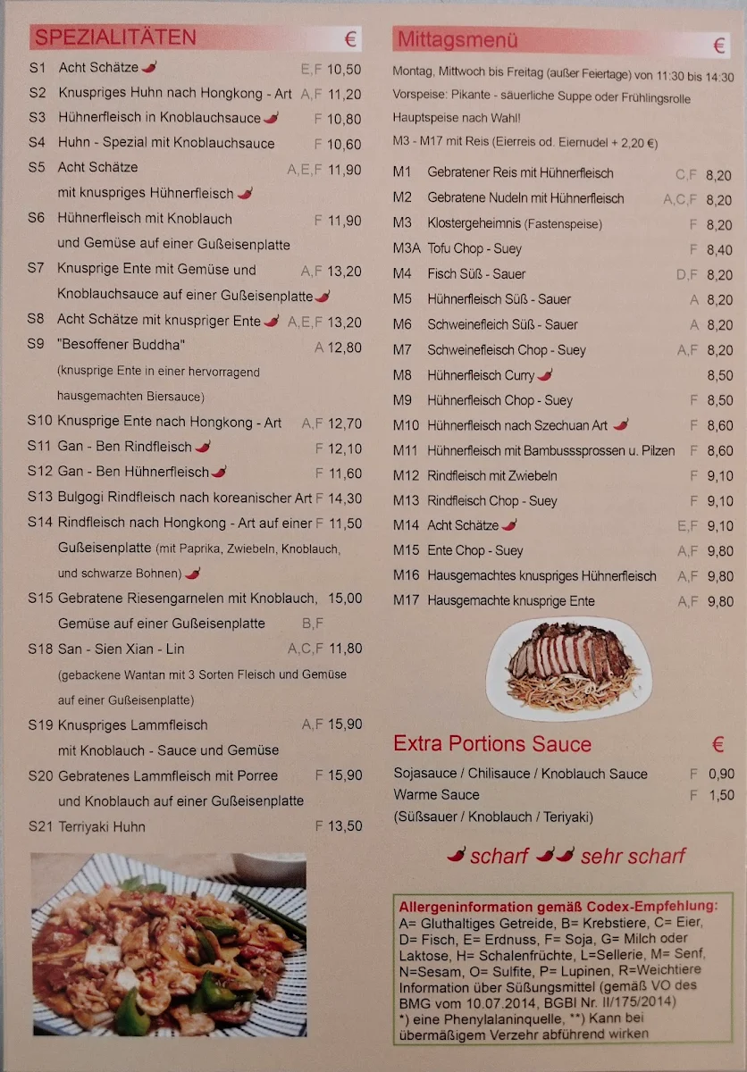 Speisekarte photo 2