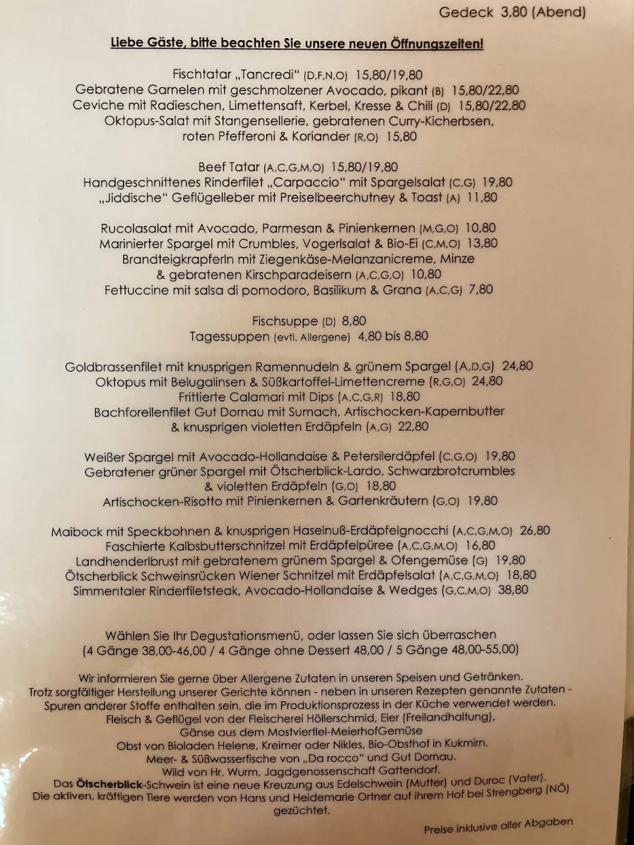 Speisekarte photo 1