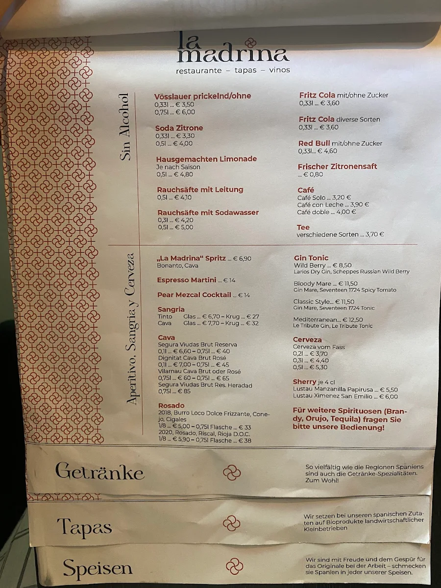 Speisekarte photo 2