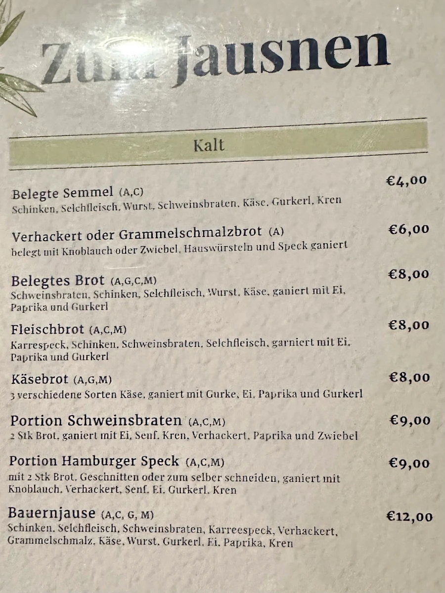 Speisekarte photo 3