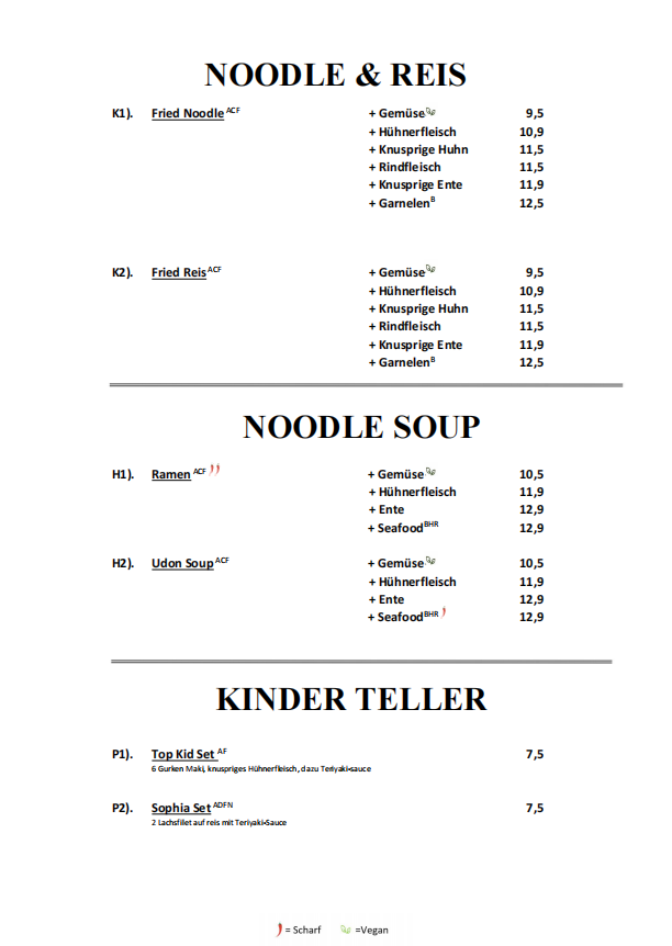 Speisekarte photo 7
