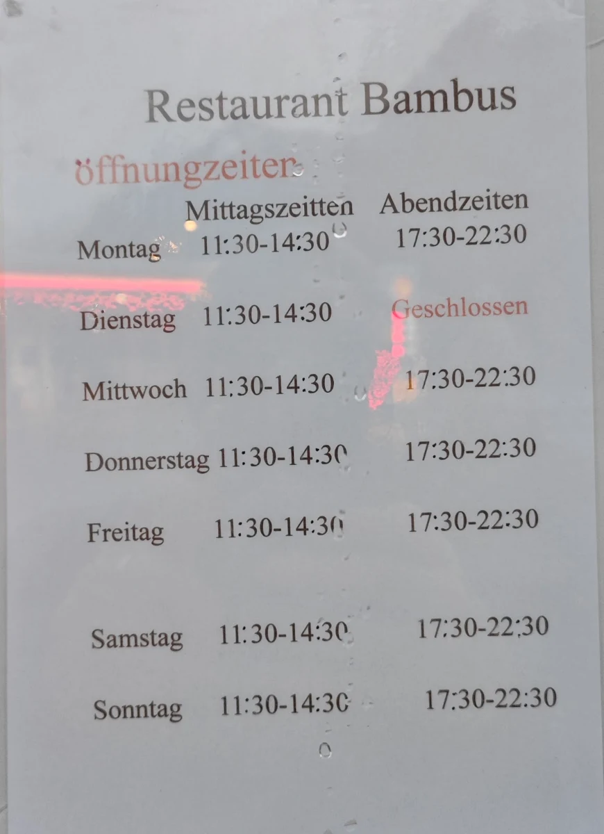 Speisekarte photo 5