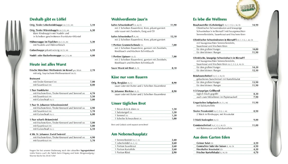 Speisekarte photo 8
