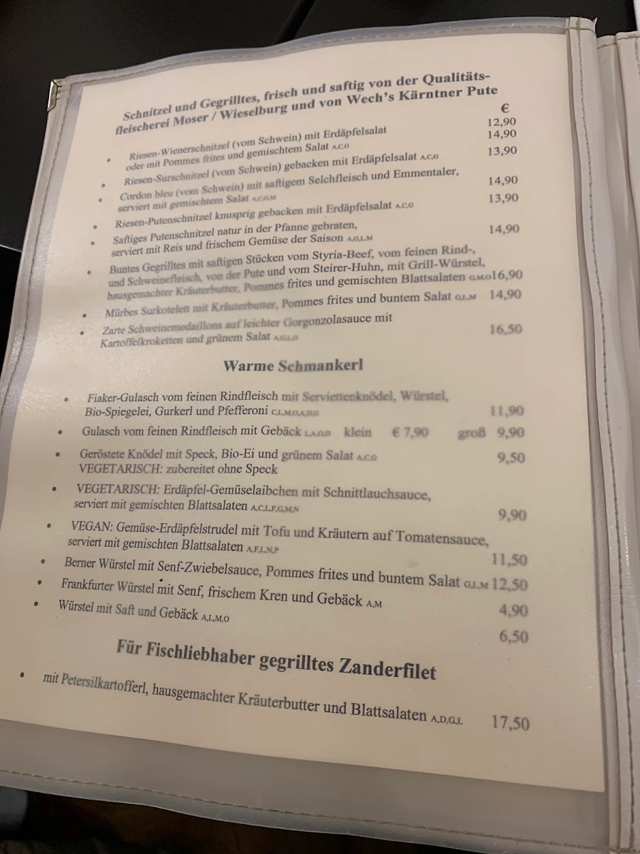 Speisekarte photo 6