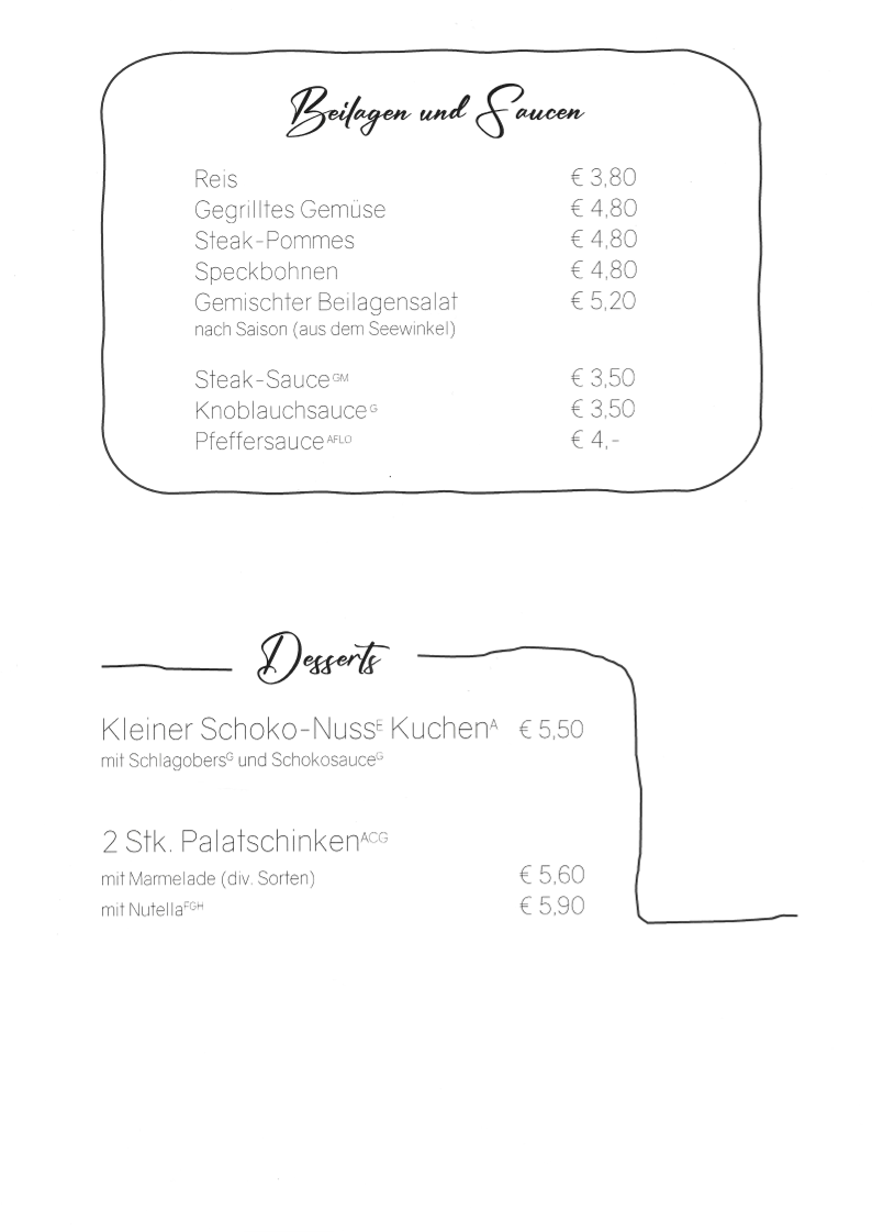 Speisekarte photo 6
