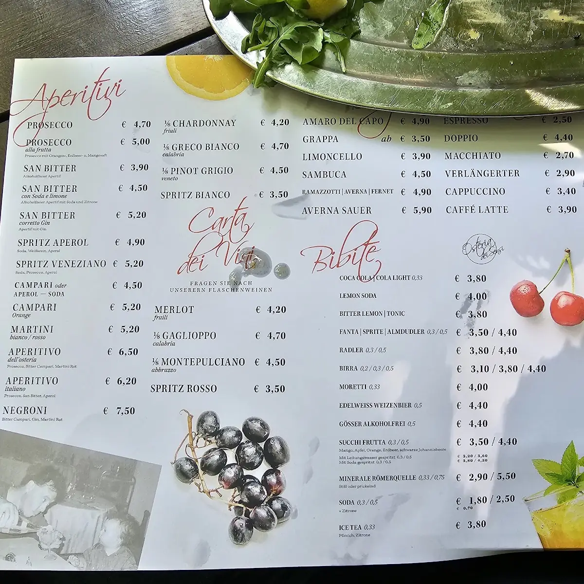 Speisekarte photo 3