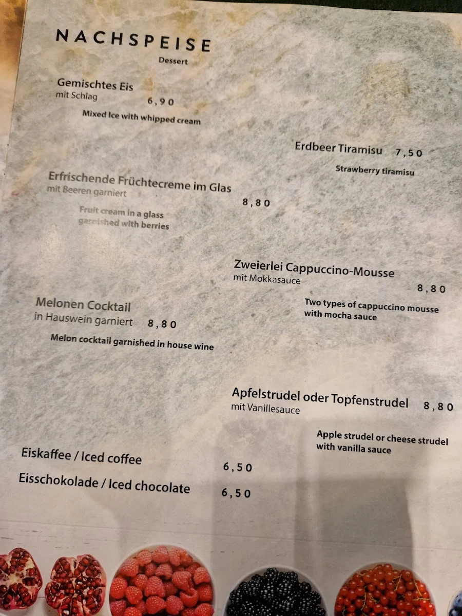 Speisekarte photo 5